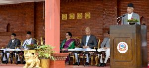 President Paudel appeals to global community to contribute for mitigating climate change impacts