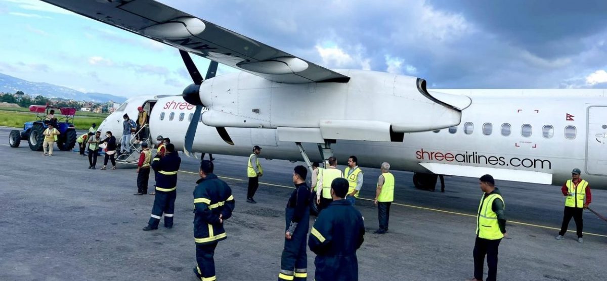 Plane returned from runway after smell of ‘nail polish’