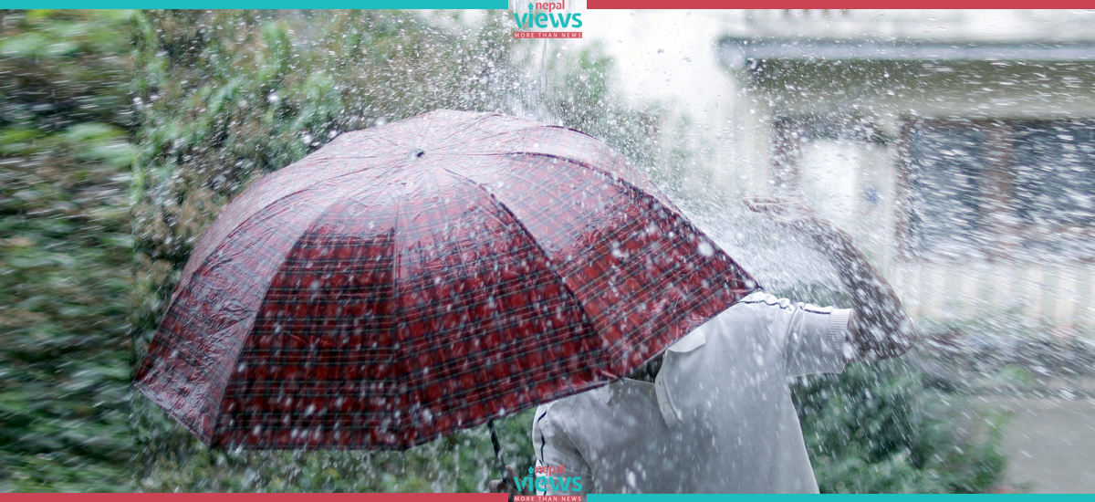 Heavy rainfall likely in Koshi, Bagmati, Gandaki, Lumbini and Sudurpaschi