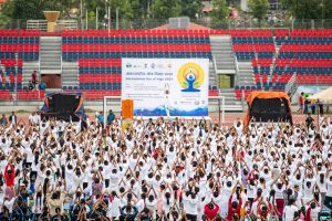 Celebration of the 10th International Day of Yoga in Nepal