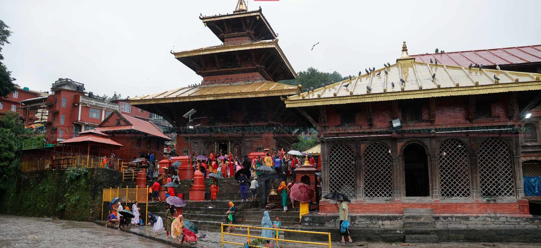 Devotees worship Lord Shiva in Gokarneshwor (Photo Feature)
