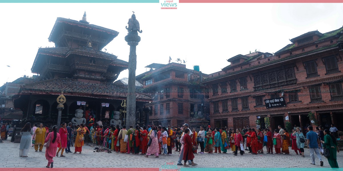 Devotees at Dattatraya Temple (Photo Feature)