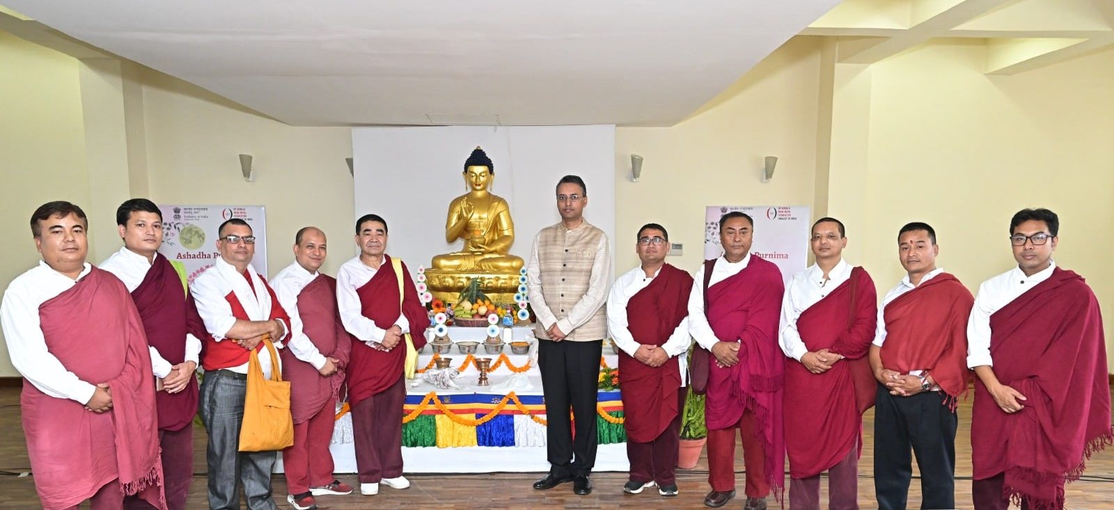 Embassy of India marks Ashadha Purnima
