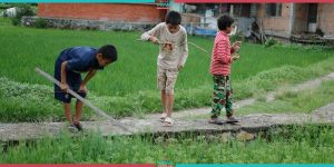 Fish Hook to Catch Happiness in Childhood (Photo Feature)