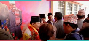 PM Oli reaches Chyasal with Ministers