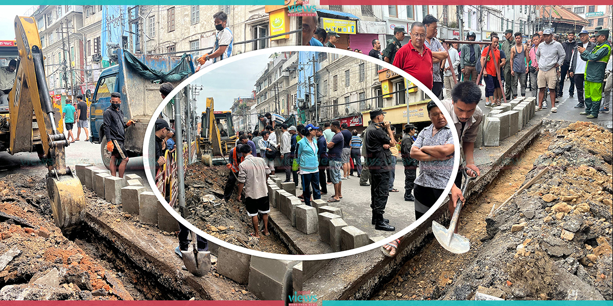 Dispute of footpath expansion in New Road resolved