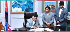 PM Oli to address nation on Sunday