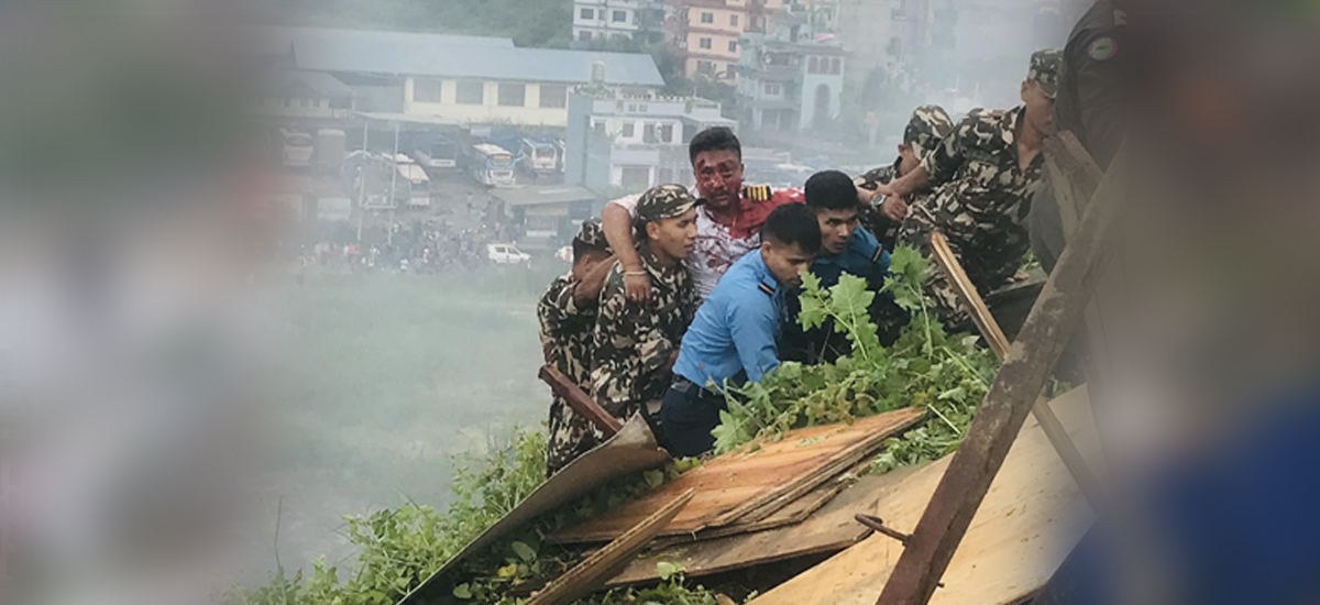 KMC: Captain Shakya’s one bone of back, 3 ribs broken