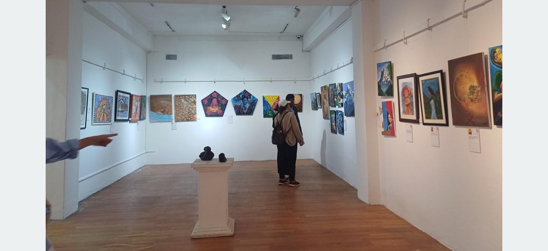 Tri-nation painting exhibition expected to foster bonhomie among artists and art lovers