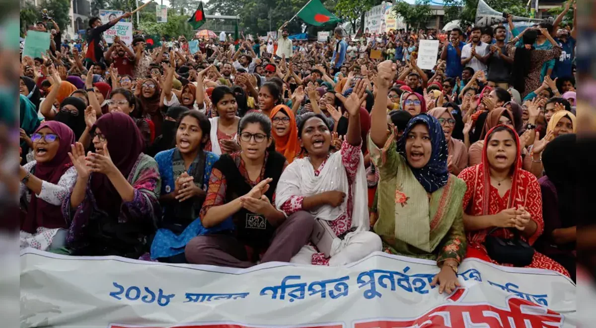 Demonstration against reservation turns violent at Bangladesh