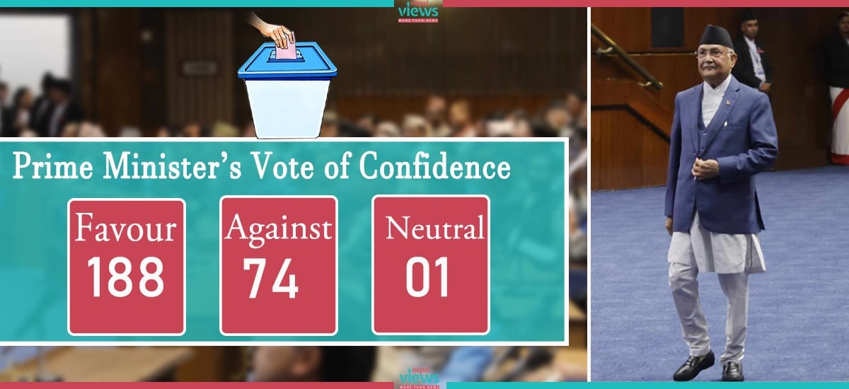 PM Oli attains vote of confidence