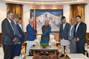 CPN (UML) Chairperson Oli stakes his claim for Prime Minister