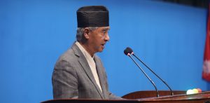 NC President Deuba: Nepal’s peace process could be globally exemplary