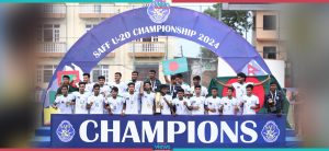 Bangladesh wins SAFF U20 Championship