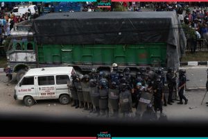 Gatthaghar Accident: Police fires tear gas