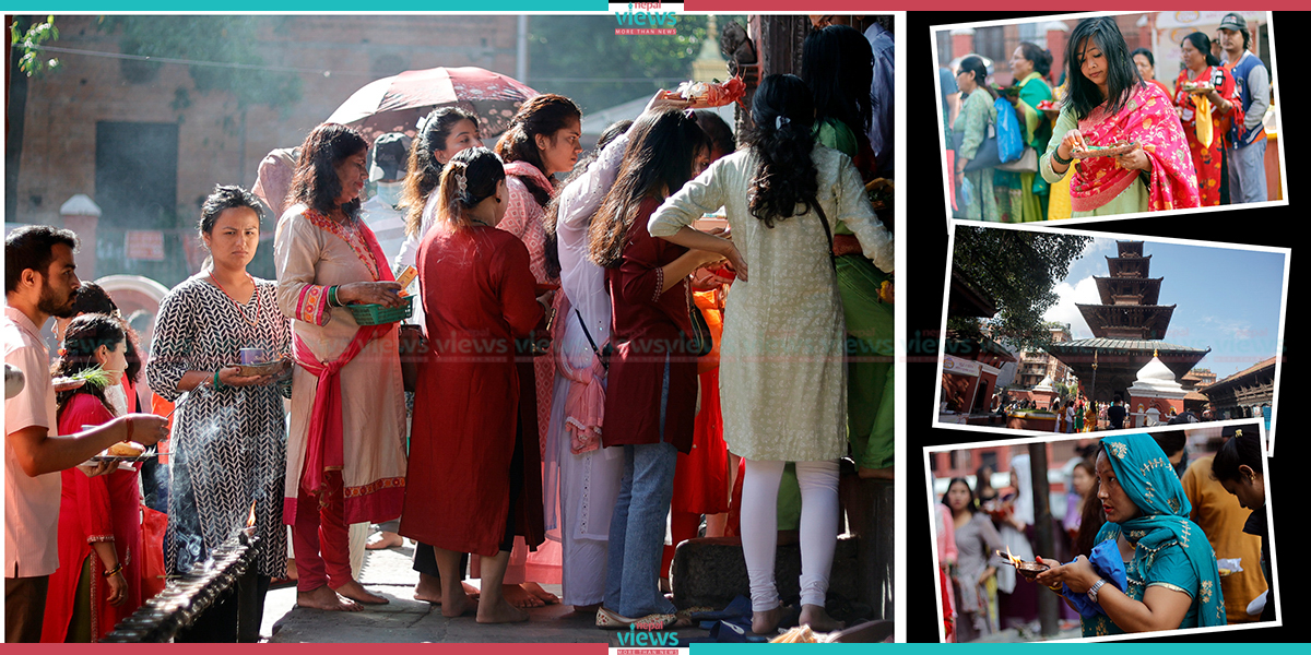 Devotees’ Crowd at Kumbheshwar Mahadev Temple (Photo Feature)