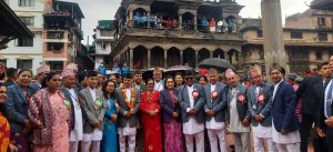 President Paudel pays homage to Lord Krishna