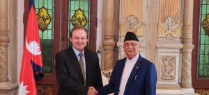 UK Ambassador Fenn pays courtesy call on PM Oli