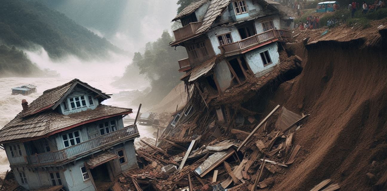 Four killed, two injured after landslide buries house at Gulmi