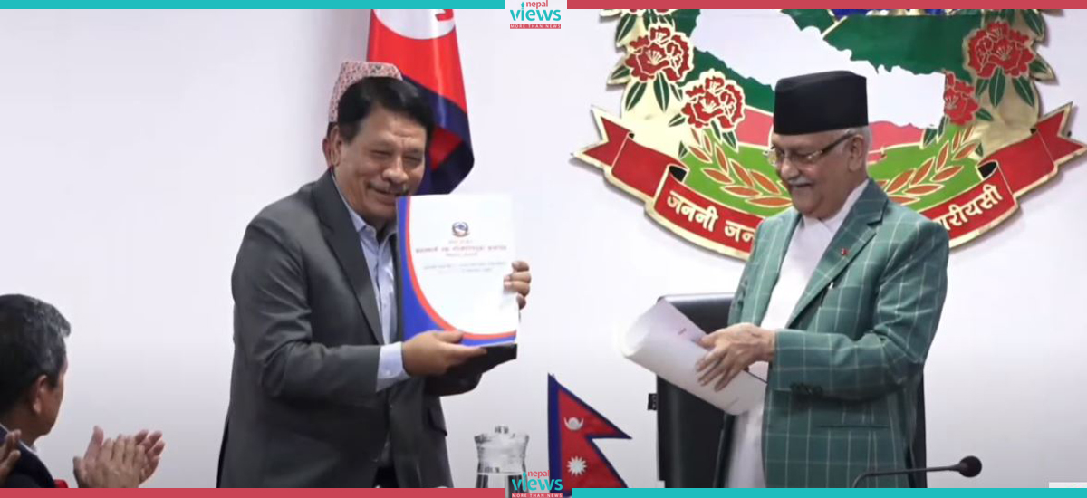 PM Oli signs Performance Agreement with Ministers