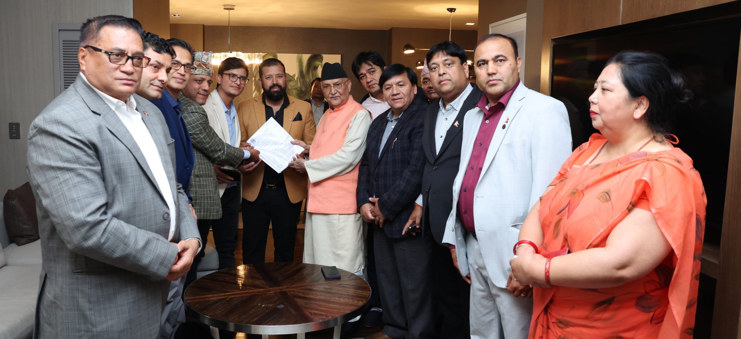 PM Oli pledges to open consulate general of Nepal in California