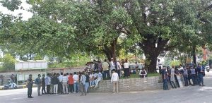 RSP protest in favor of Rabi Lamichhane at Pokhara