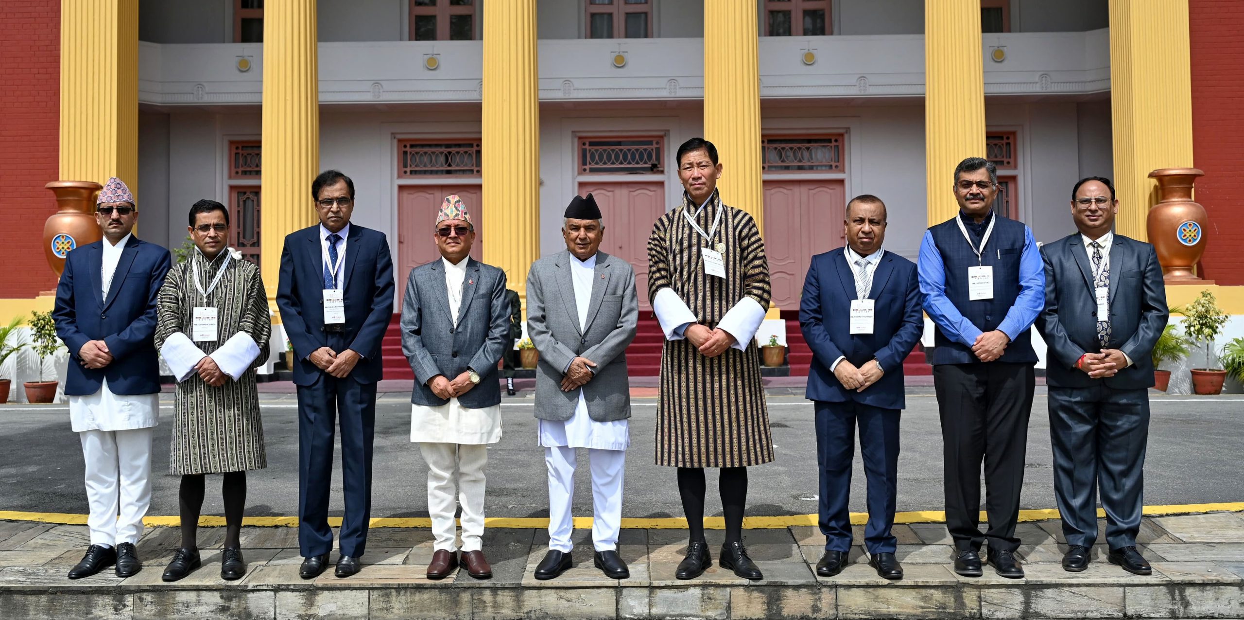 Chief Election Commissioners from various SAARC nations call on President Paudel