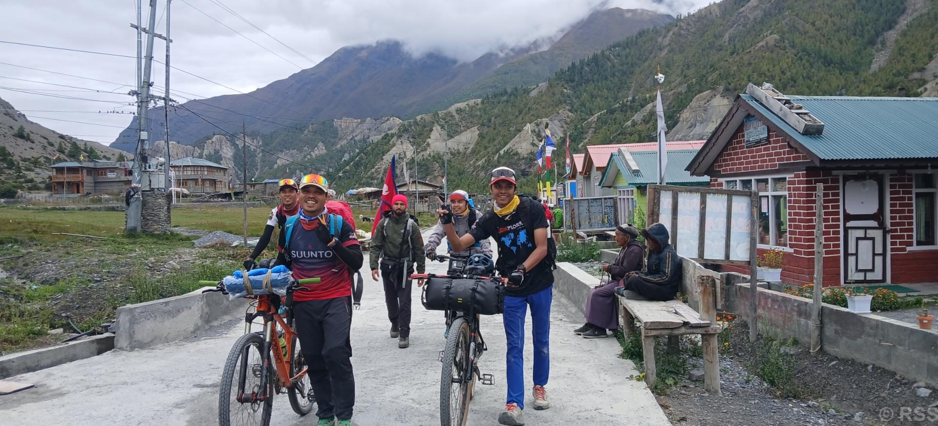 Flow of tourists visiting Manang increases from mid-September