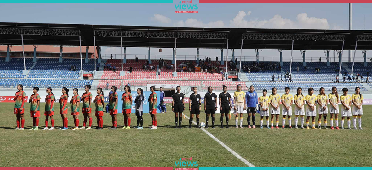 SAFF Women’s Championship: Bhutan vs Bangladesh (Photos)