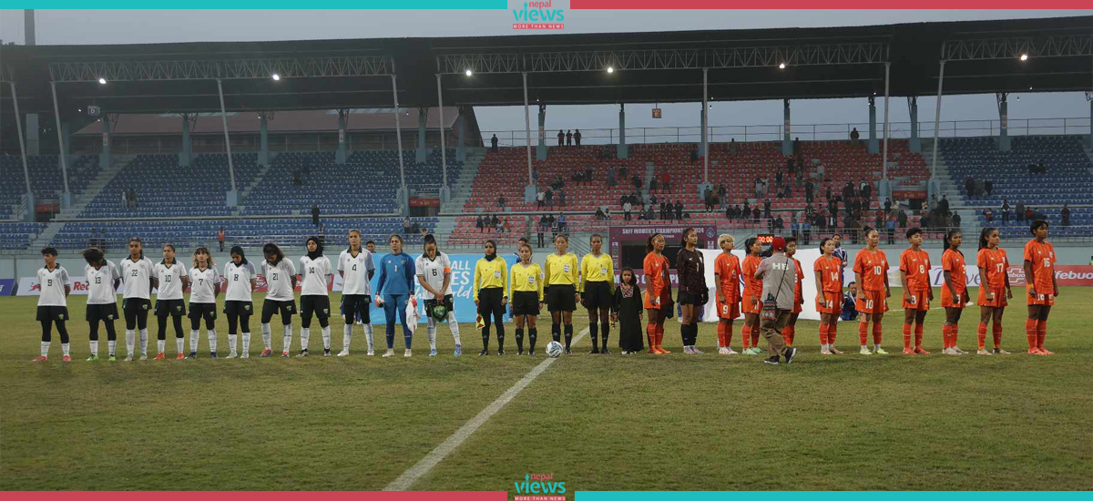 SAFF Women’s Championship kicks off (Photo Feature)