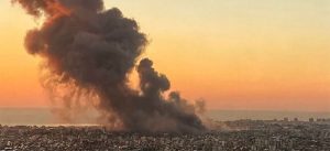 Israel airstrikes in central Beirut kill 22, injured 117