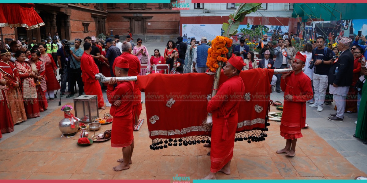Fulpati in Hanumandhoka’s Dashain Ghar (Photo Feature)