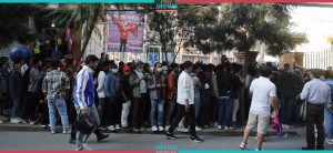 People enter Dashrath Stadium, 3 hours before SAFF Final (Photo Feature)