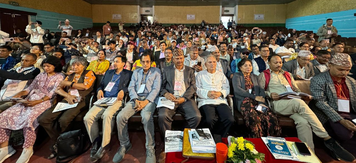 Dr Baburam Bhattarai’s led party changed its name and flag