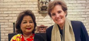 Foreign Minister Rana, MCC Chief Executive Meet