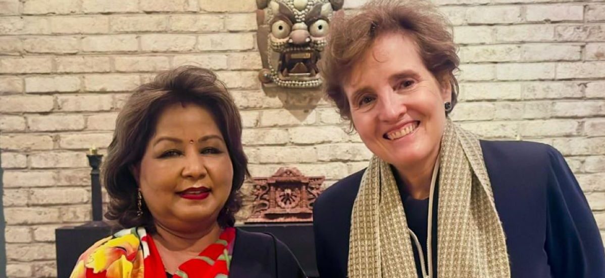 Foreign Minister Rana, MCC Chief Executive Meet