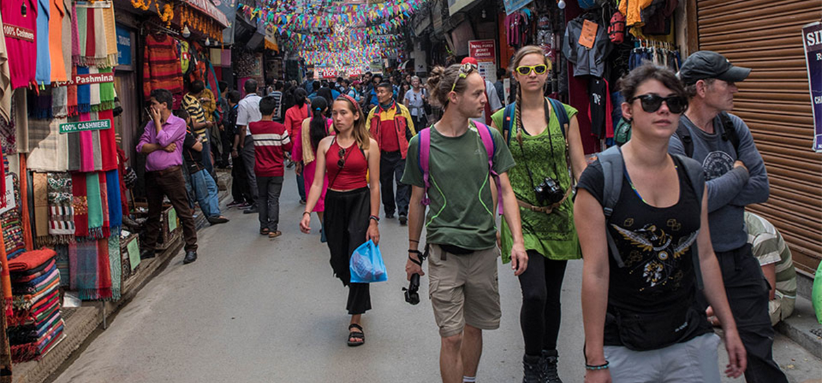Over 121,000 tourists visit Nepal in March by air