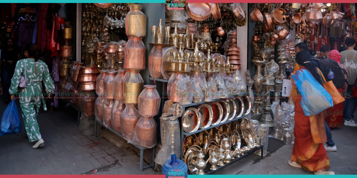 People purchasing new utensils in Dhanteras (Photo Feature)