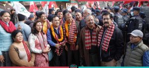 Krishna Man Dangol from Nepali Congress files candidacy for Kirtipur’s Mayor (Photos)