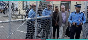 Koshi’s Former Minister Adhikari brought to Kathmandu (Photo Feature)