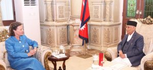 Australian ambassador pays courtesy call on PM Oli