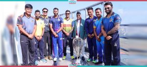 NPL’s Trophy unveil ceremony at Dharahara (Photos)