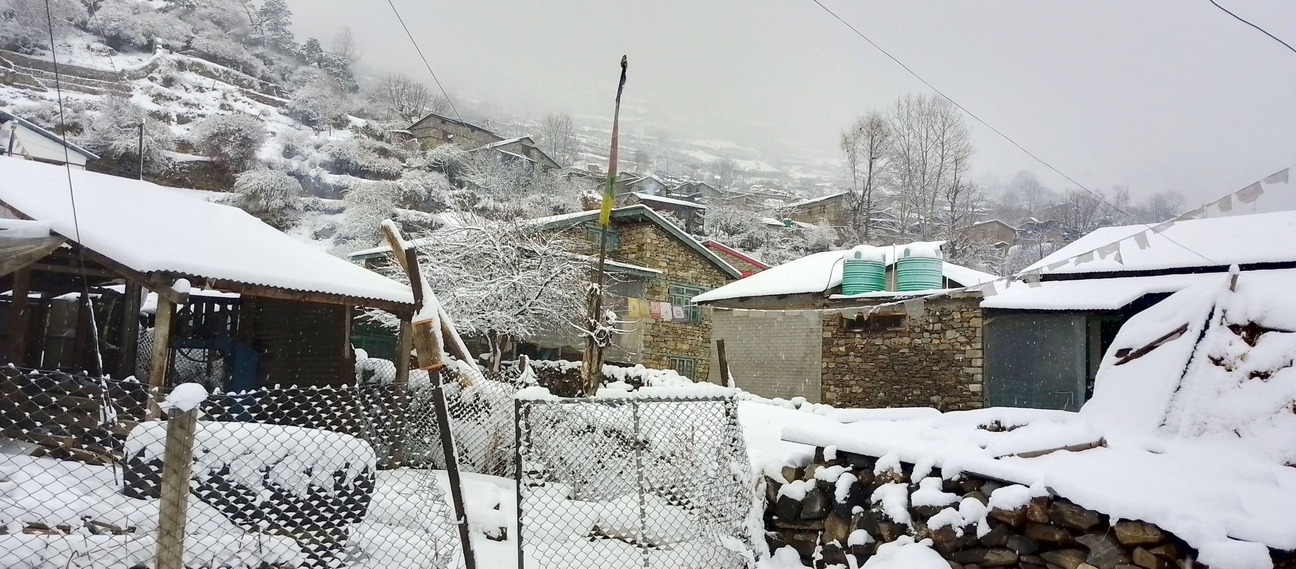 Humla sees third snowfall of season (Photos)