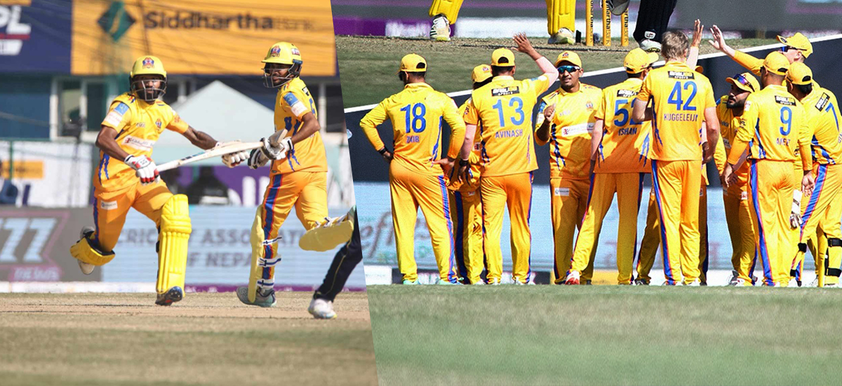 Sudurpaschim Royal defeats Biratnagar Kings by 90 runs