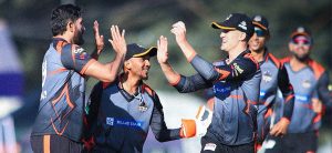 NPL: Chitwan Rhinos defeats Pokhara Avengers by 87 runs