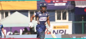 Lumbini Lions set target of 168 runs to Chitwan Rhinos