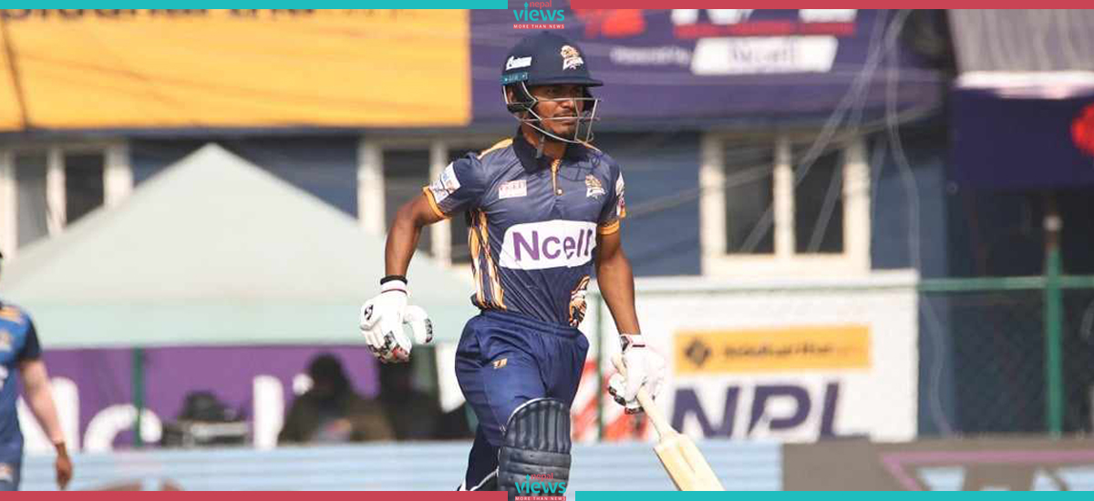 Lumbini Lions set target of 168 runs to Chitwan Rhinos