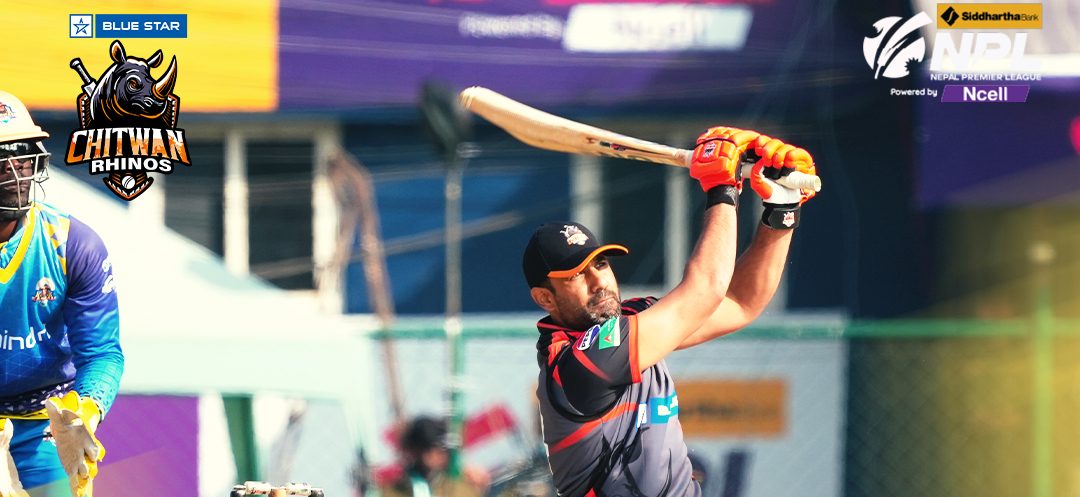 Chitwan Rhinos give target of 131 runs to Karnali Yaks; Bopara’s half-century