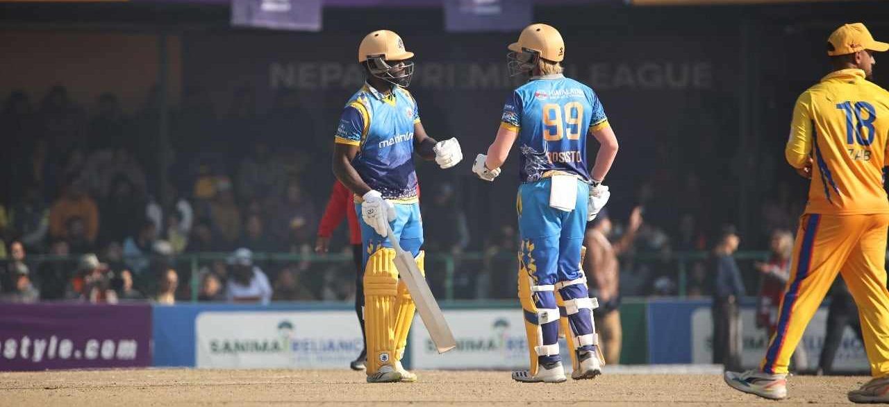 Karnali Yaks post target of 102 runs to Sudurpaschim Royals