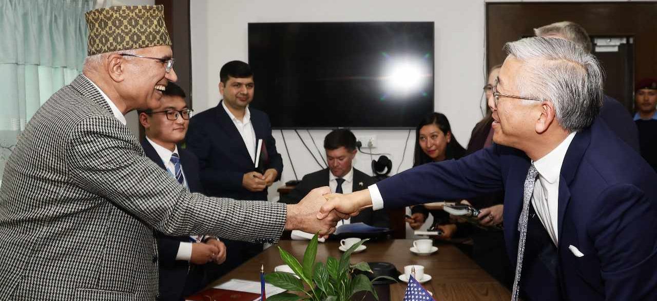 Finance Minister Paudel and US Assistant Secretary of State Lu hold meeting